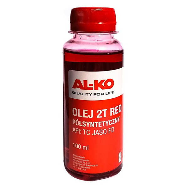Масло AL-KO для 2-х тактных двигателей RED JASO 2T FD 0,1 л